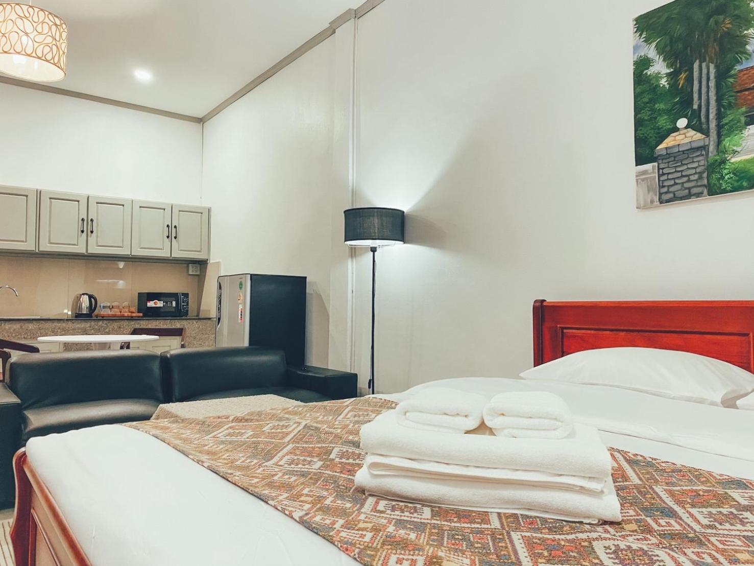 Sathiti Cafe & Bed Apartman Vientián Kültér fotó